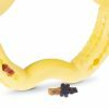 Speelgoed hond TPR ring Yellow Vanilla 21cm