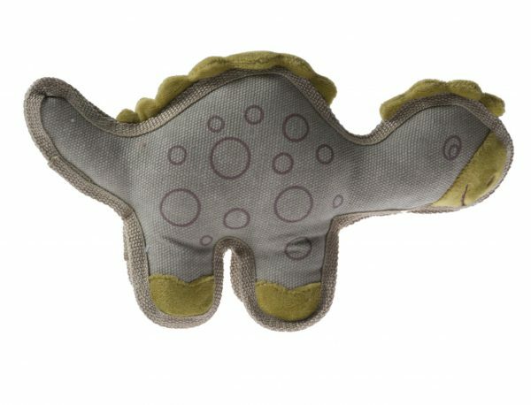 Speelgoed hond canvas dino 28cm