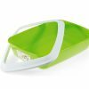 Kattenbak+rand Iris42" limoengroen 42x31x12,5cm
