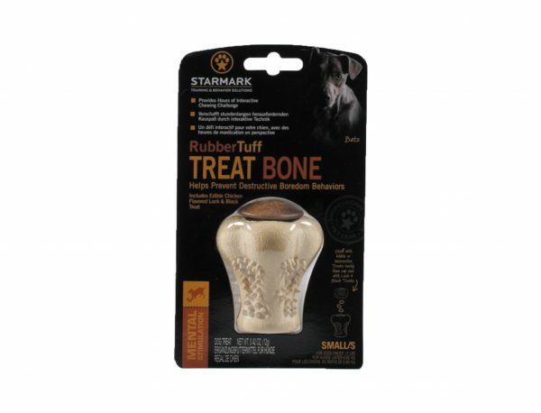 Starmark RubberTuff Treat Bone S Ø5,5x6cm