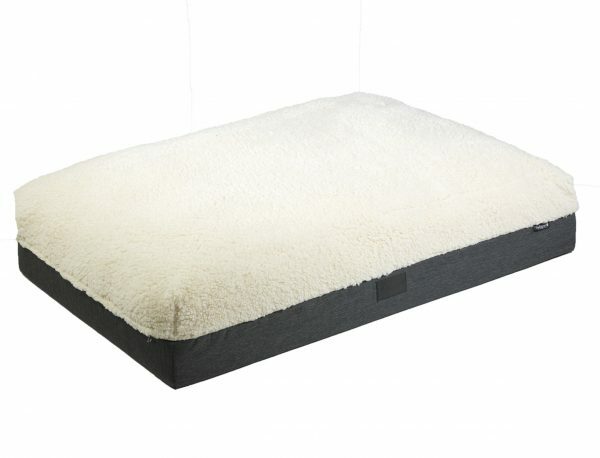 Matras Himalaya antraciet/crème 110x70x20cm