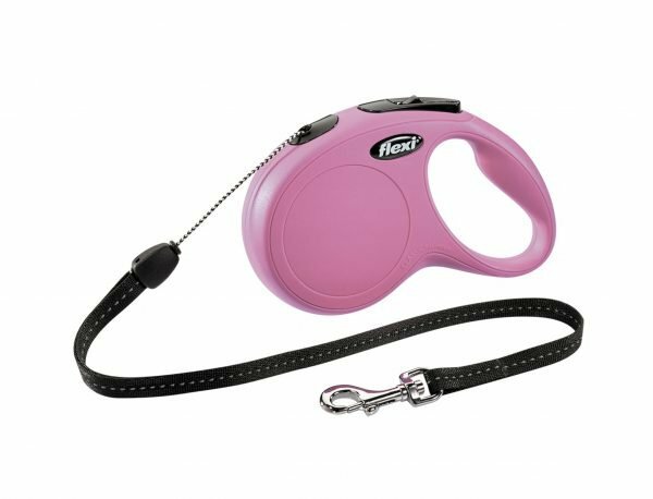 Flexi Classic roze S (koord 8 m)