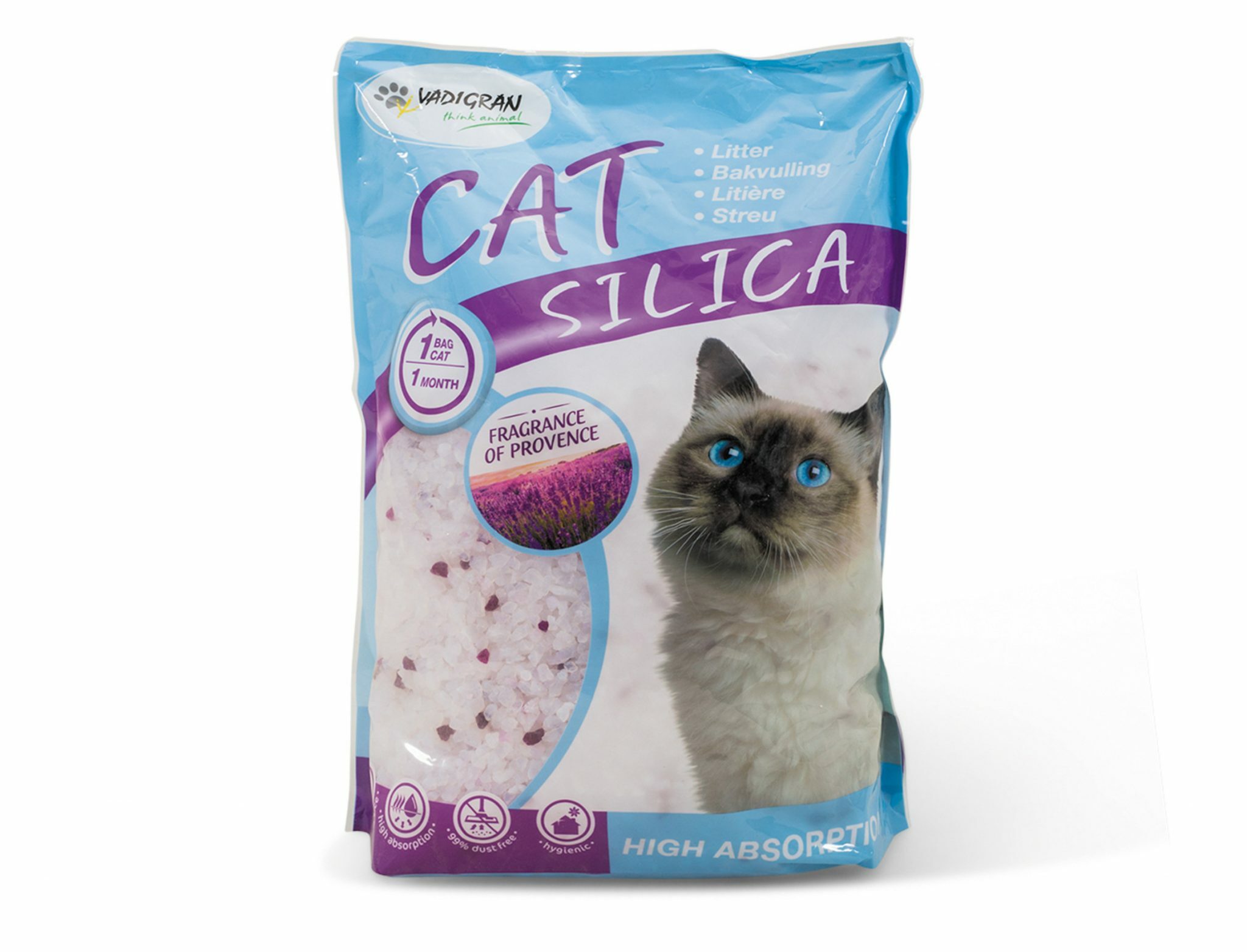 Cat Litter Silica Provence 2,25kg5L Bopets