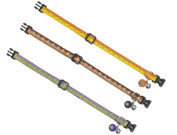 Halsband kat Circle purple 10 mm x 20-30 cm