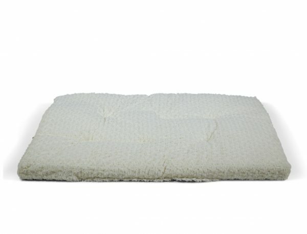 Platte matras crème voor Premium draadkooi105x70cm