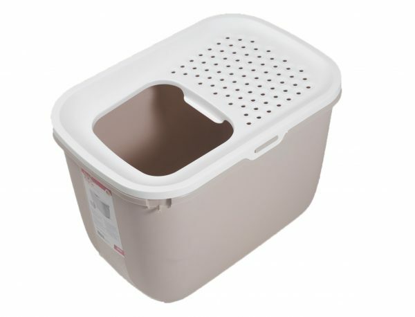 Toilethuis Hop In mokka 58x39x40cm