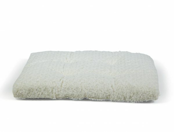 Platte matras crème voor Premium draadkooi 75x52cm