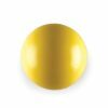 Speelgoed hond rubber bal geel Ø7cm