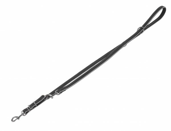 Politieleiband nappldr Reflct zwart 200cmx22mm