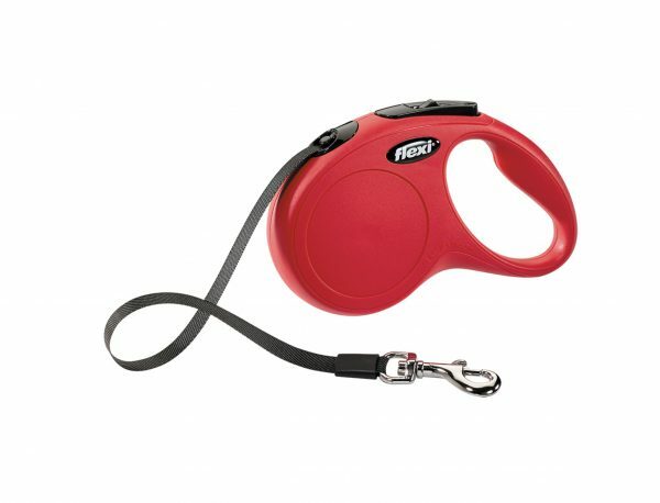Flexi Classic rood S (riem 5m)