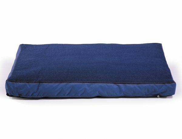 Matras Bluedenim donkerblauw 110x70x10cm