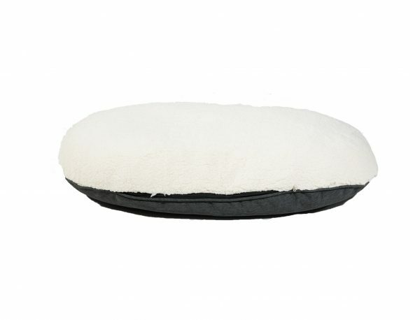 Kussen Himalaya antraciet/crème 67x43cm