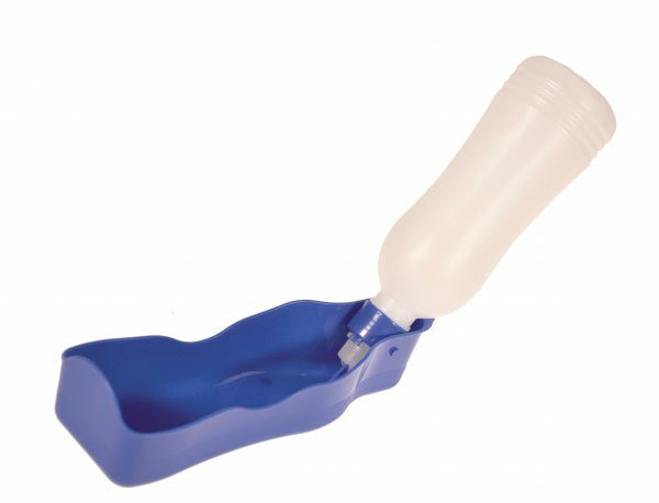 Reisfles plastiek voor hond 750ml