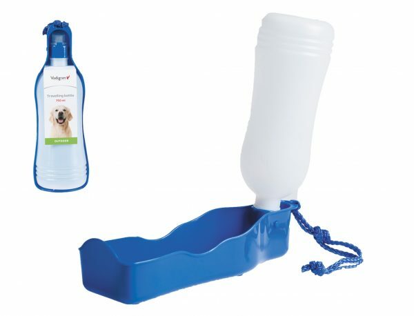 Reisfles plastiek voor hond 750ml