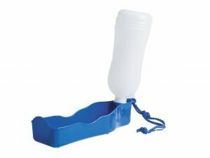 Reisfles plastiek voor hond 750ml