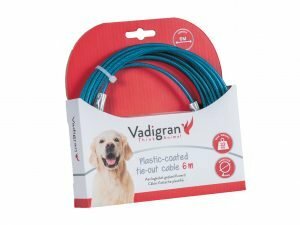 Aanlegkabel geplastificeerd blauw 6m