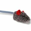 Speelgoed kat pluche muis Franka grijs 22cm