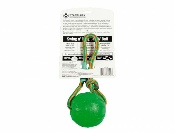 Starmark Swing n Fling Chew ball 9x9x46cm L