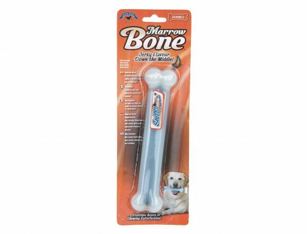Speelgoed hond Marrow been wit Ø3,5x23,5cm XXL