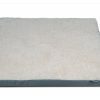 Matras Memory Foam grijs pluche 80x60x8cm