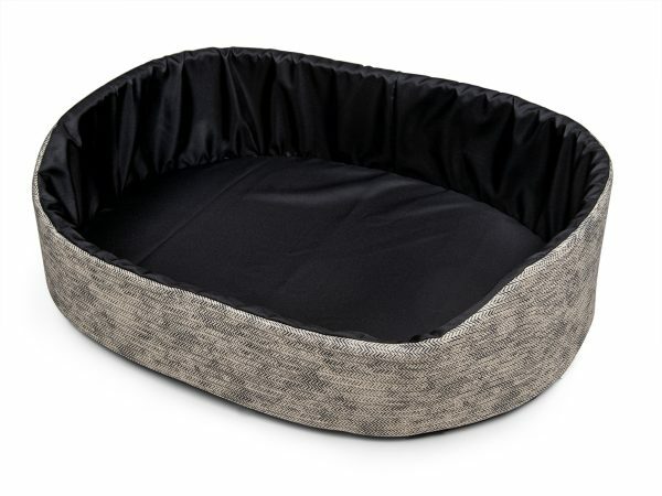 Hondenmand Winter grijs 70x50x22cm