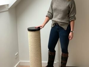 Krabpaal grote kat Cat Giant Style Zwart