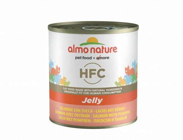 HFC Cats 280g Jelly - zalm en pompoen