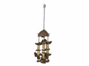 Speelgoed vogel Coconut Rainbow 60cm