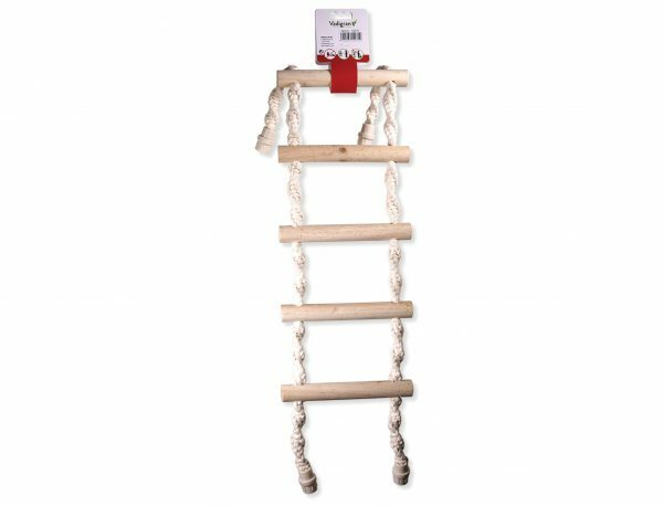 Speelgoed vogel touwladder 5 sporten 75cm