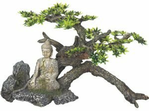 Aqua Deco Boeddha met plant 325x165x210mm