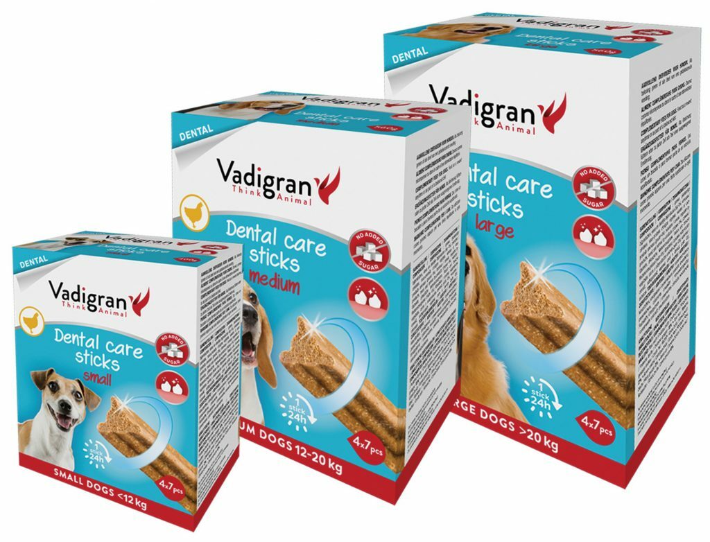 Dental Care Sticks "Fresh" M 560g/12cm Bopets