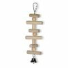 Speelgoed vogel houten ladder 25cm