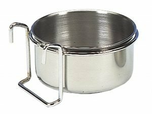 Eetpot inox met 2 haken 9,5cm-0,28L