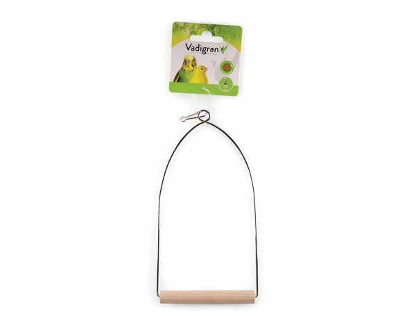 Speelgoed vogel hout boog schommel 11x22cm M