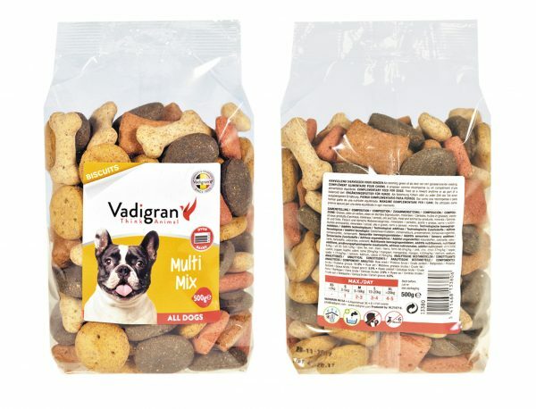 Snack hond Biscuits Multi Mix 500g