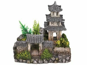 Aqua Deco Aziatische tempel 185x142x170mm