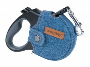 Ami Leiband intrekb.+hoes blauw 5m-50kg XL