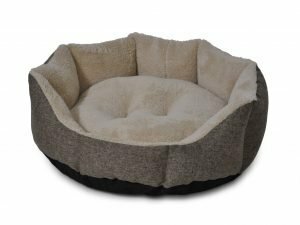 Hondenmand rond Leto bruin 52cm