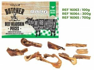 Runder kophuid stukjes 100g