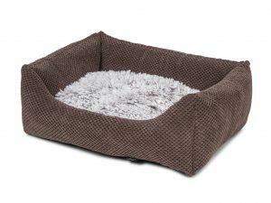 Hondenmand vierkant Harry bruin 80cm