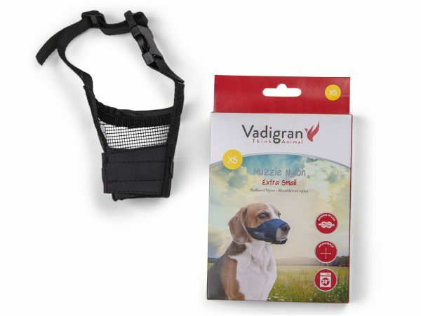 Muilband aanpasbaar nylon 14-18cm 1-XS