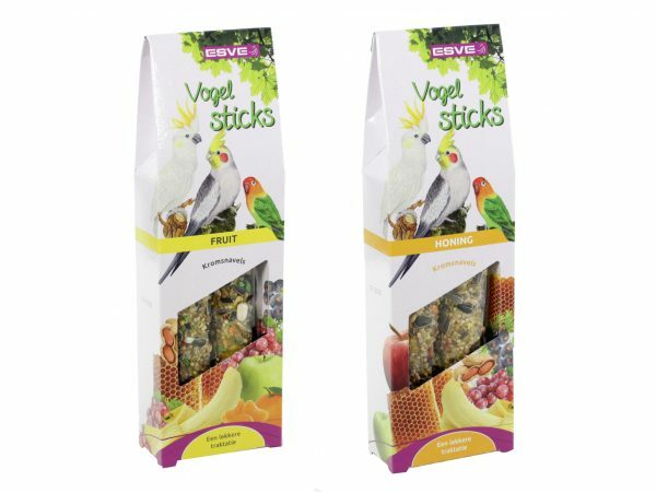 ESVE Vogelsticks Agapornis& grote parkiet fruit(2)