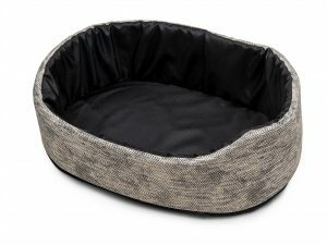 Hondenmand Winter grijs 45x30x19cm