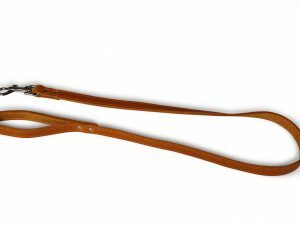 Leiband geolied leder cognac 100cmx18mm M-L