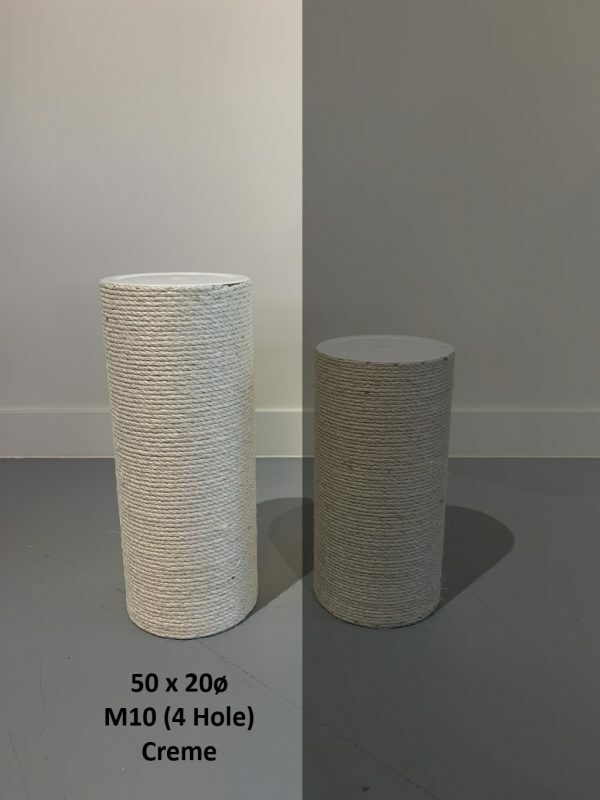 Sisalpaal 50x20 M10 (4 gaten)