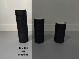 Sisalpaal 47x12 M8 BLACKLINE