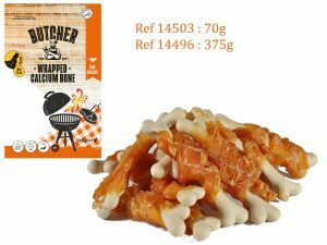 Chicken Wrapped Calcium Bones 375g MINI