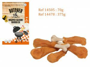 Chicken Wrapped Calcium chicken leg 70g