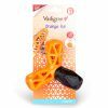 Speelgoed hond TPR Orange Fun ster 13cm