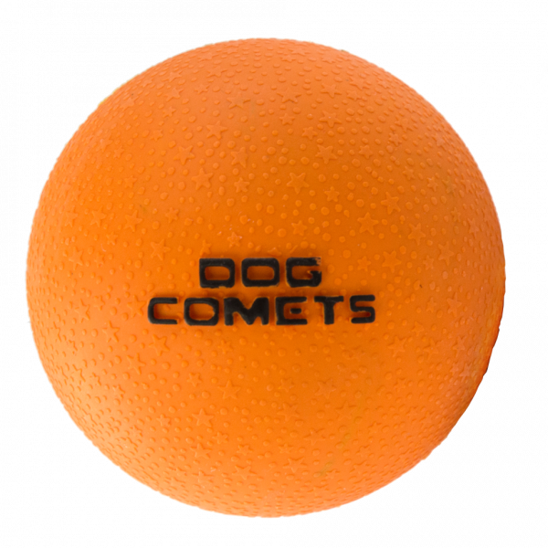 Dog Comets Ball Stardust Oranje M